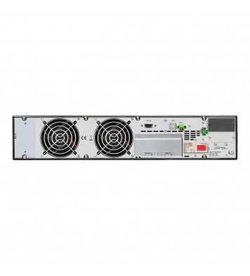 Schneider Electric SRVS10KRILRK Easy UPS 1 Faz Çevrimiçi, 10kVA/10kW, Raf Montajlı 5U, 230V, 1x Sabit Kablolu 3-kablolu (1P+N+E) çıkış, Akıllı Kart Yuvası, LCD, Genişletilmiş Çalışma Süresi, Ray kitiyle